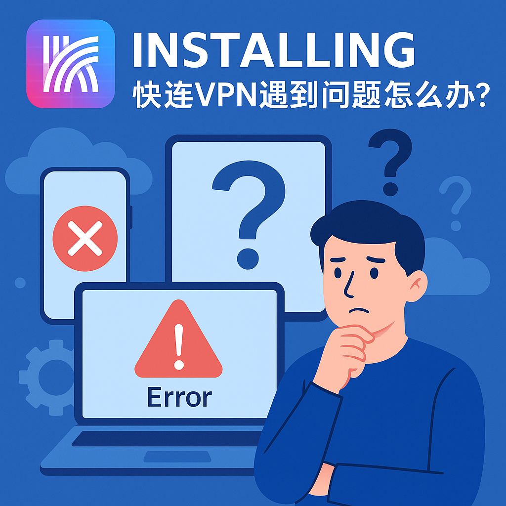 快连VPN连接很慢怎么办